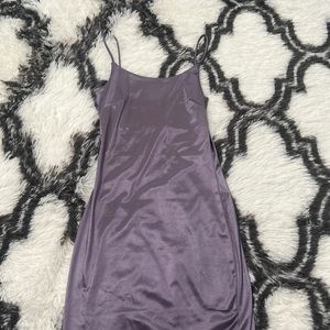 Popular 21 purple satin dress size small